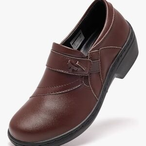 Womens Brown Leather Loafers SOLD